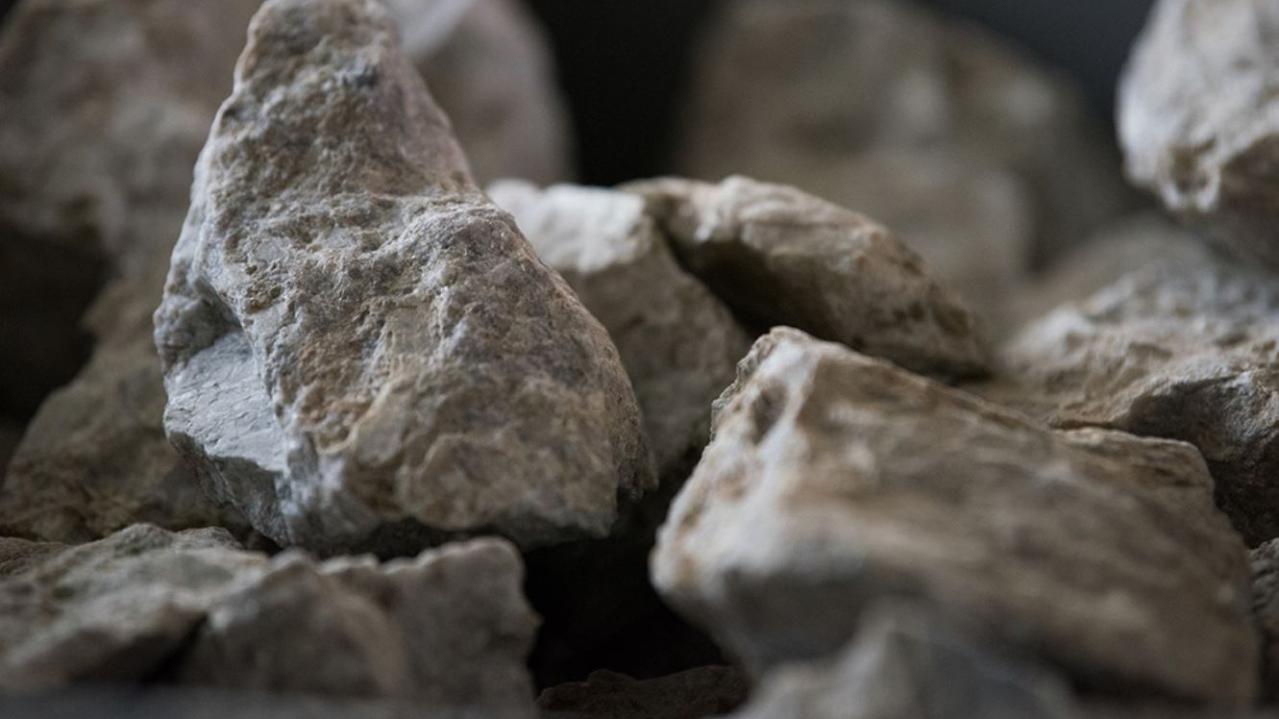 spodumene rock
