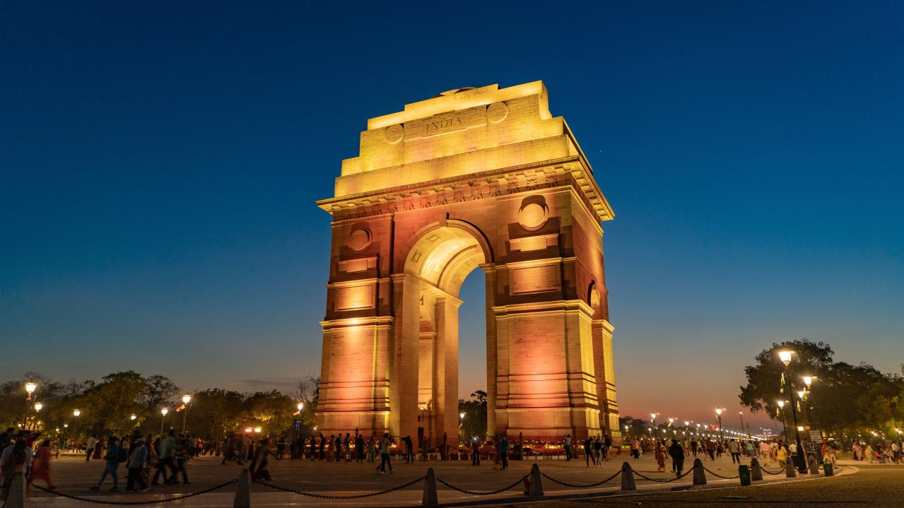 Photo of the India Gate in New Delhi