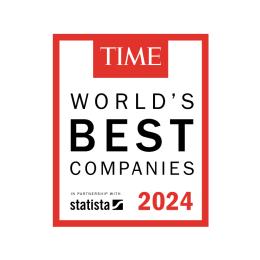 Time Magazine's World's Best Companies Of 2024 Logo