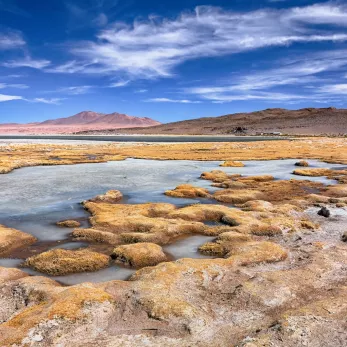 Image showing the edge of a lagoon. 